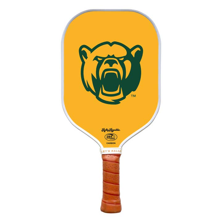 Baylor Bears University Pickleball Paddel Gold Bear Mark (B2B) für den Großhandel von Rally Republic