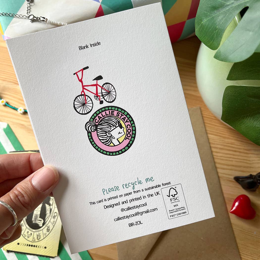 Callie Stay Cool – wholesale Birthday card – Birthday Card | Funfair Collection2