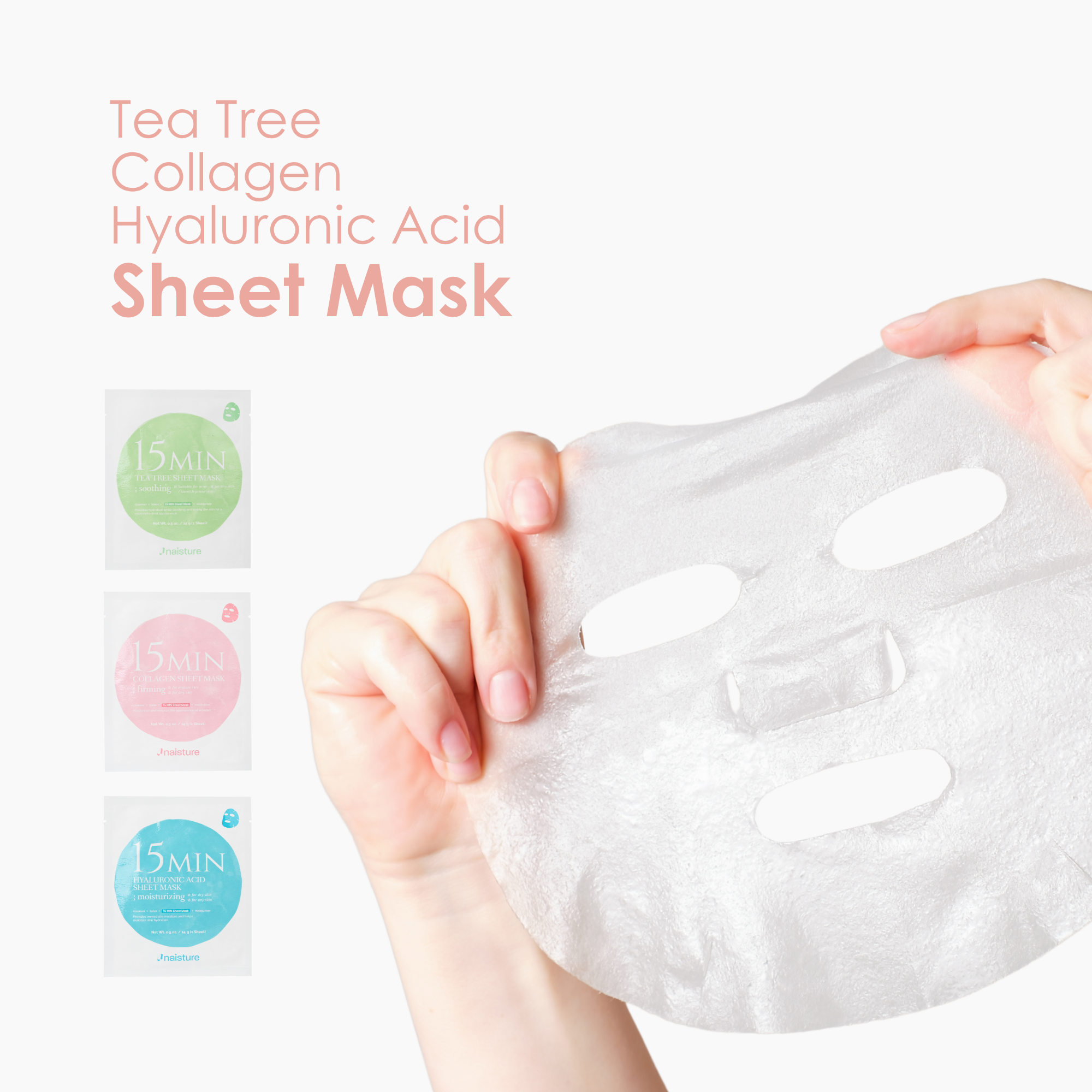 Naisture - Wholesale Skincare Face Mask - 15 Min Pamper Me Kit – K-Beauty Self-Care (7pc)6