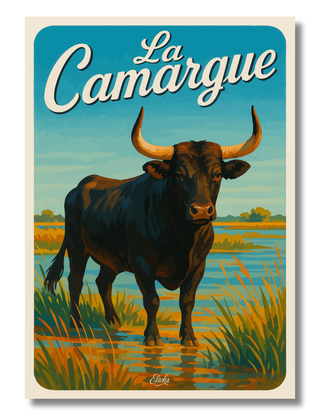 ELIOKA - Wholesale Poster - Camargue Bull Show0