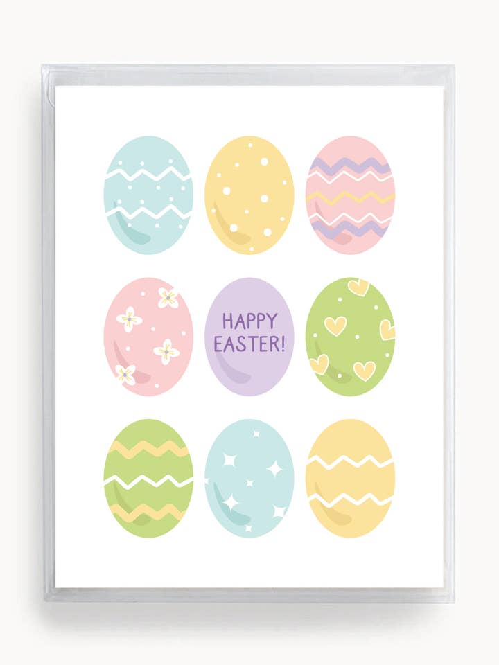 Glad påsk! Kort | Boxed Set om 6 för wholesale av Tickle Me Lavender