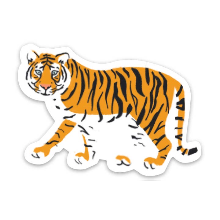 Tiger Sticker for engroshandel hos Joy Paper Co.