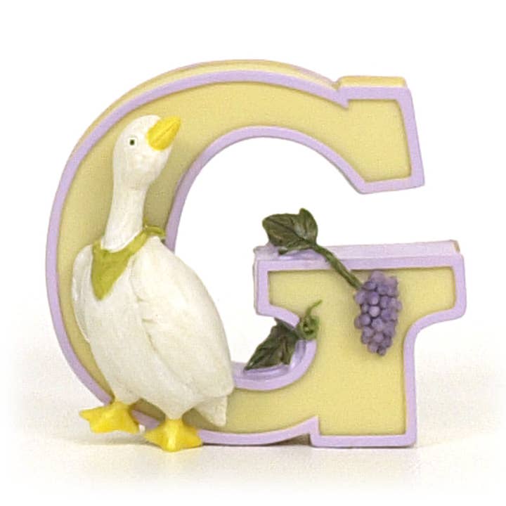 Child To Cherish® - Wholesale Decorative Tabletop Object - Alphabet Letter G