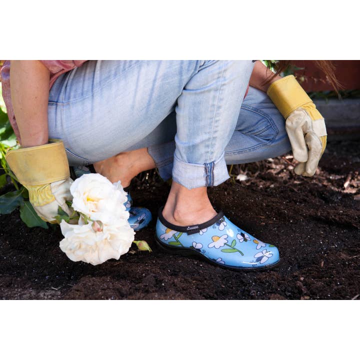 Sloggers - Wholesale Rain Boots - Women's - Women's Garden Shoe, Bee Blue