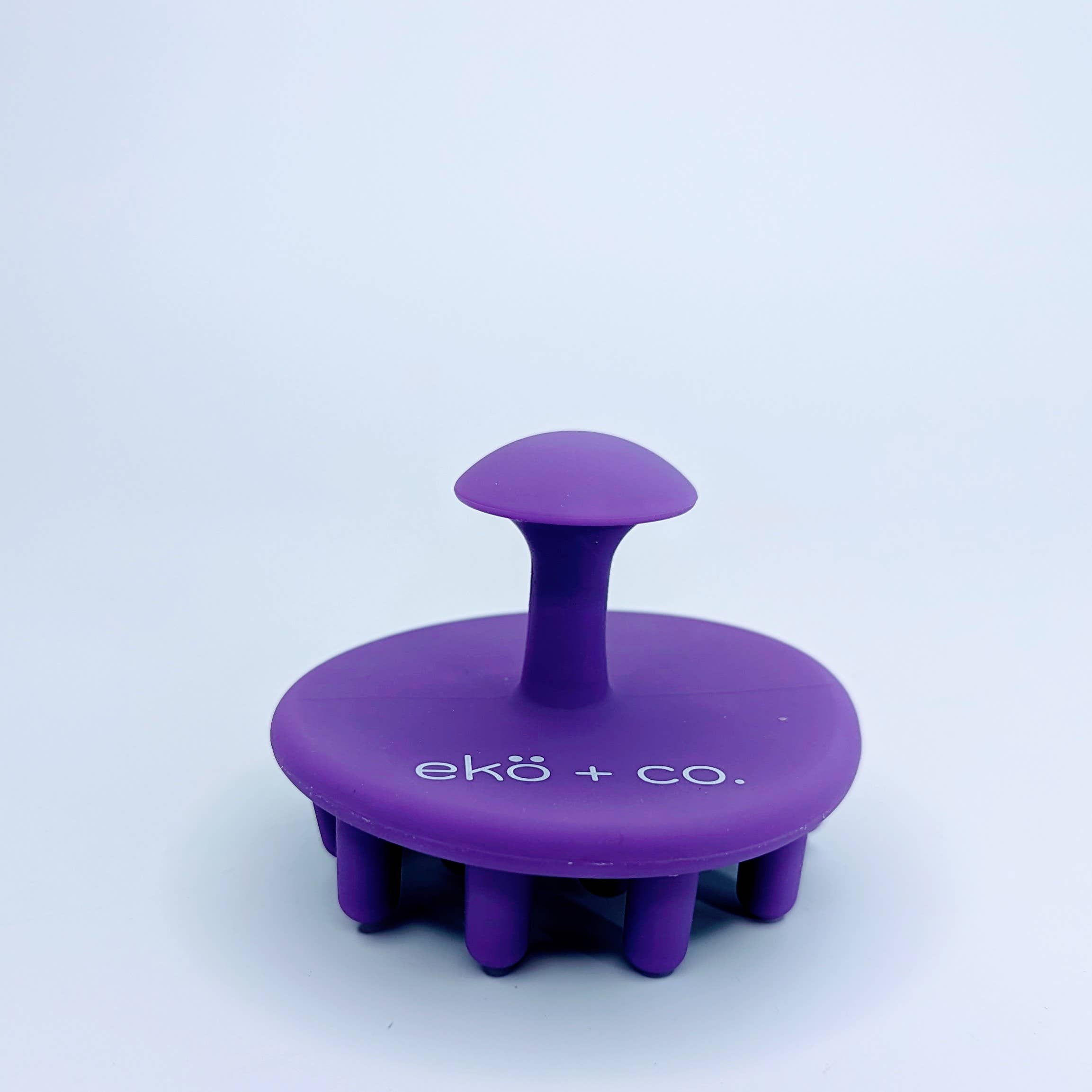 GreenWave – Coçador/massajador de cabeça por atacado – Escova de Silicone para Massagem no Couro Cabeludo - Cerdas Grandes e Redondas2