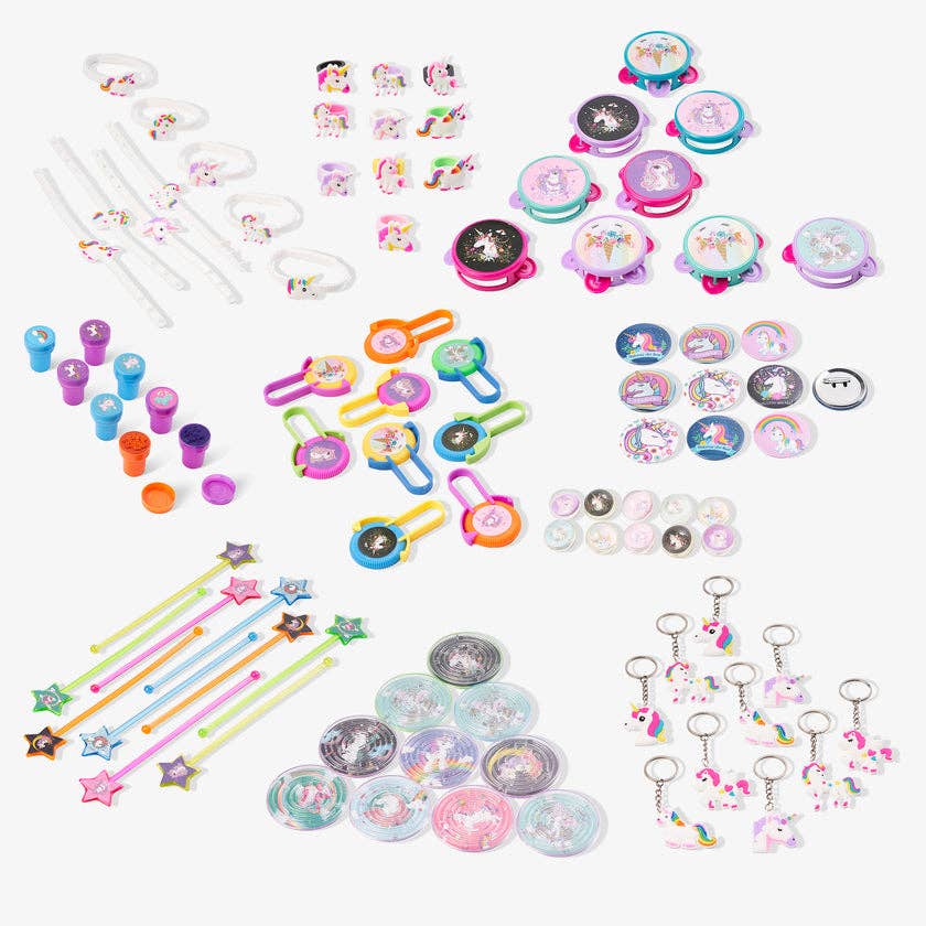 The Twiddlers - Wholesale Party Favor - 100 Unicorn Party Bag Fillers7