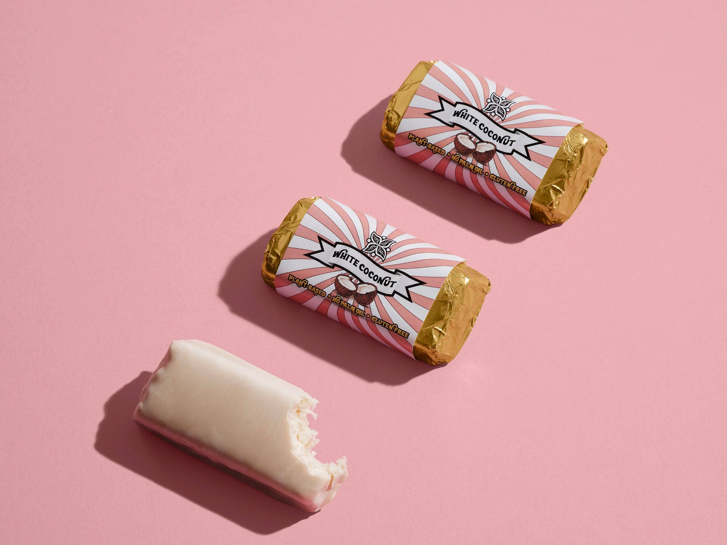 Vegan Delights - Wholesale Chocolate Bar - White Coconut0