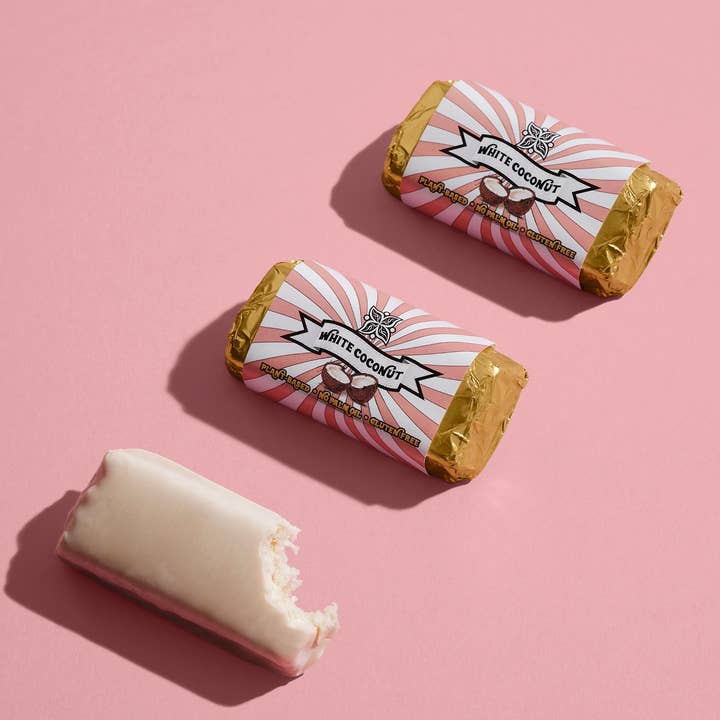 Vegan Delights - Wholesale Chocolate Bar - White Coconut