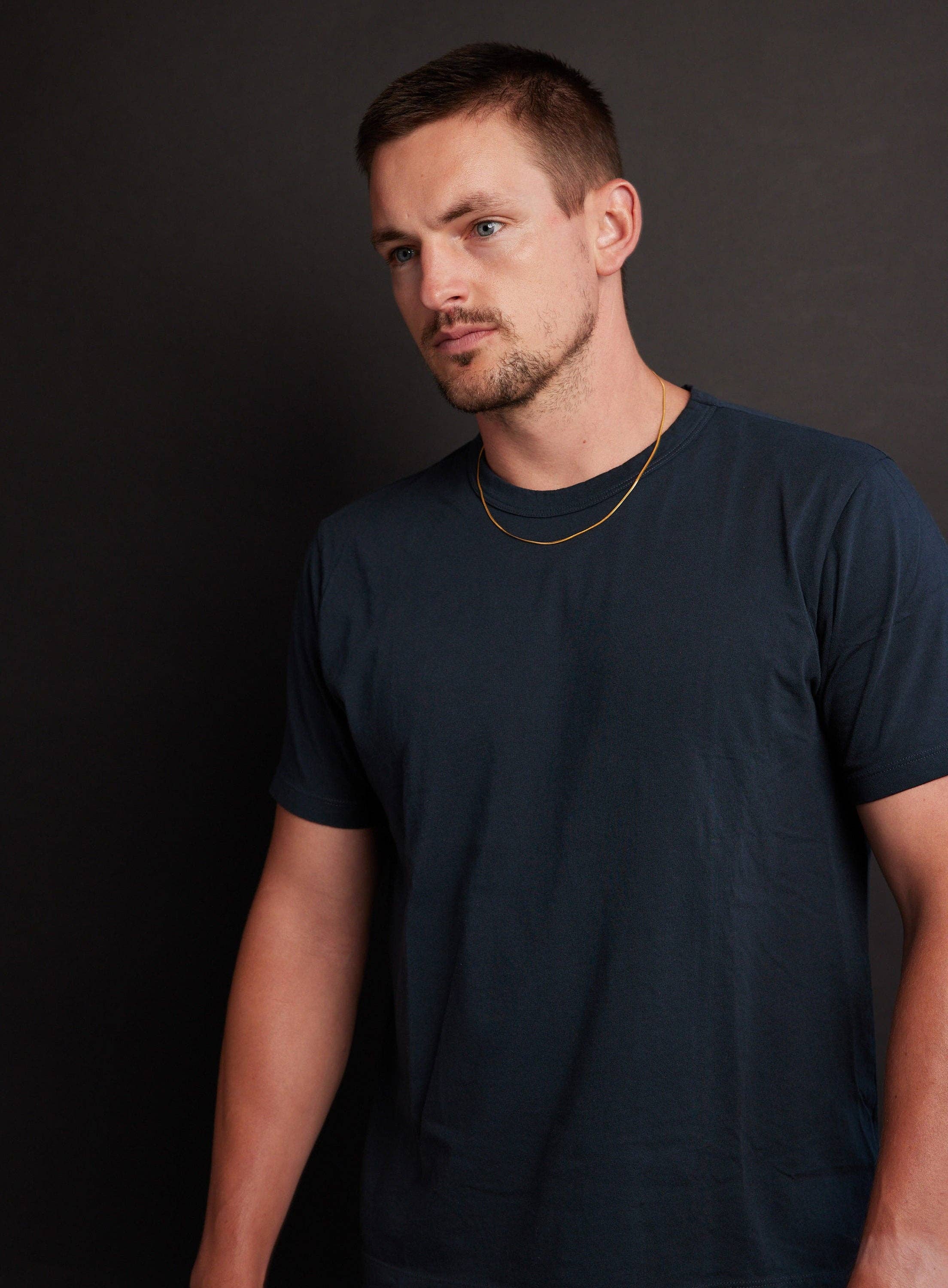 We Are All Smith - Wholesale Link & Chain Necklace - Men's 2mm 14k Gold Plated Herringbone Chain Necklace2