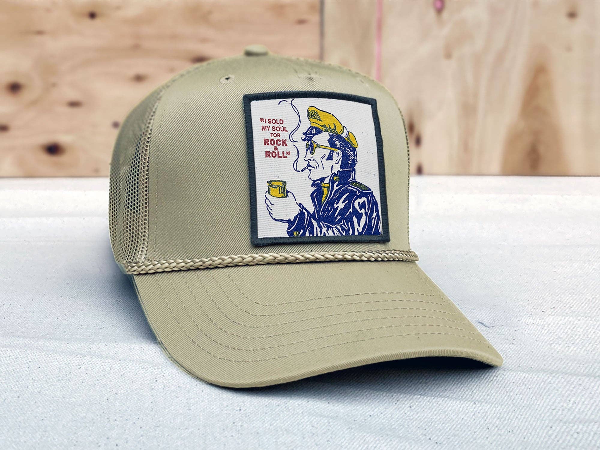 backerton - Wholesale Trucker Hat - Men's - Rock n Roll -  Stanley Trucker Hat1