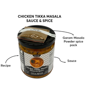 Flavor Temptations - Wholesale Sauce - Chicken Tikka Masala Curry Sauce - 7.5 FL oz, 1 Jar2