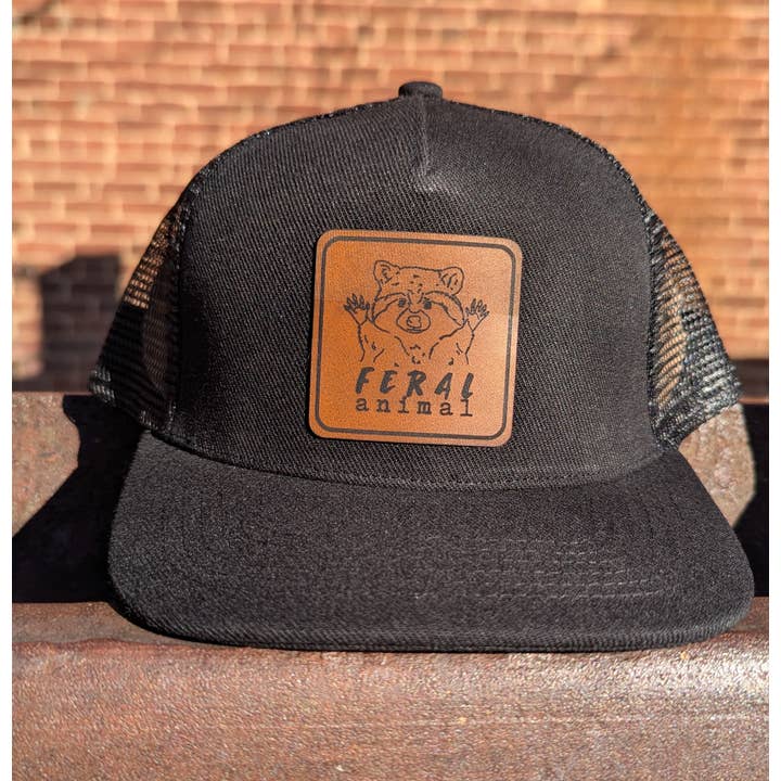 Barefoot Baby - Wholesale Trucker Hat - Unisex - "Feral Animal" Trucker Hat for Outdoor Nature Kids