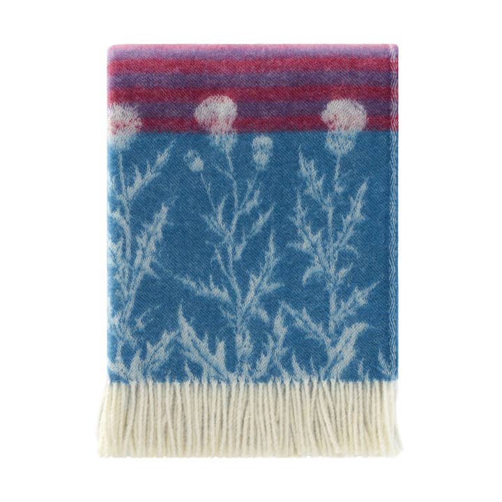Thistle Wool Throw for wholesale by JJ Textile