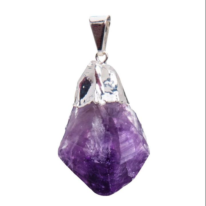 Amethyst-Punkt-Anhänger für den Großhandel von El'Cobre-Ecozonelifestyle
