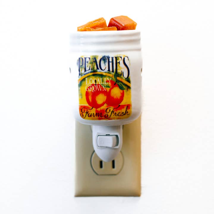 Farm Fresh Peaches Wax Melter - Plug-In for wholesale by A Cheerful Giver