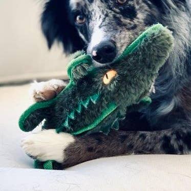 STEELDOG USA LLC - Wholesale Pet Plush Toy - Dog - Ruffian Safari Gator0