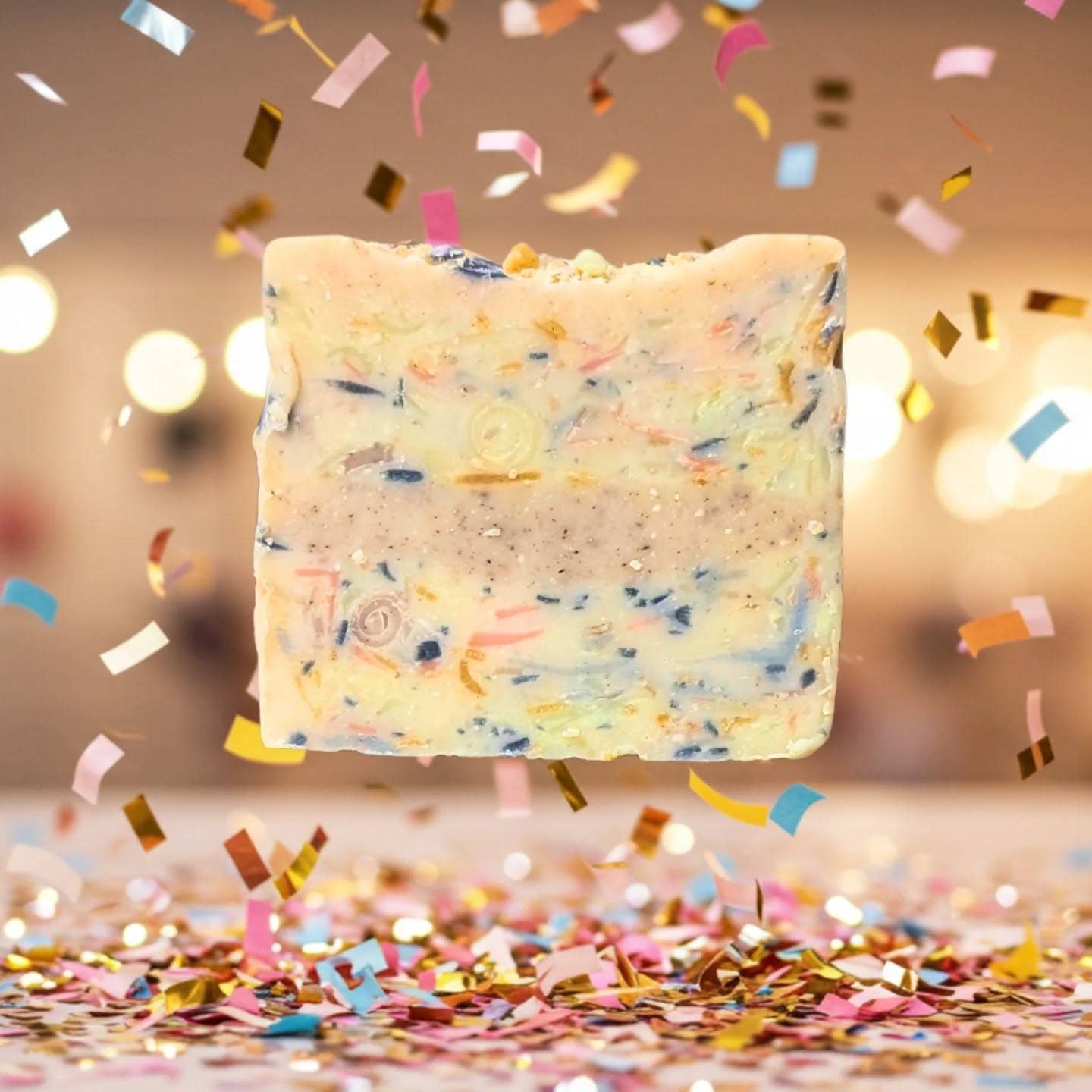 Bumble Holler Farm – Engroshandel Sæbestykke – Fødselsdagskage Talg Sæbe0