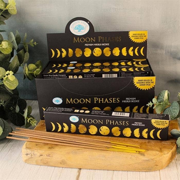 Green Tree - Wholesale Incense - Green Tree Moon Phases Incense 15 grams