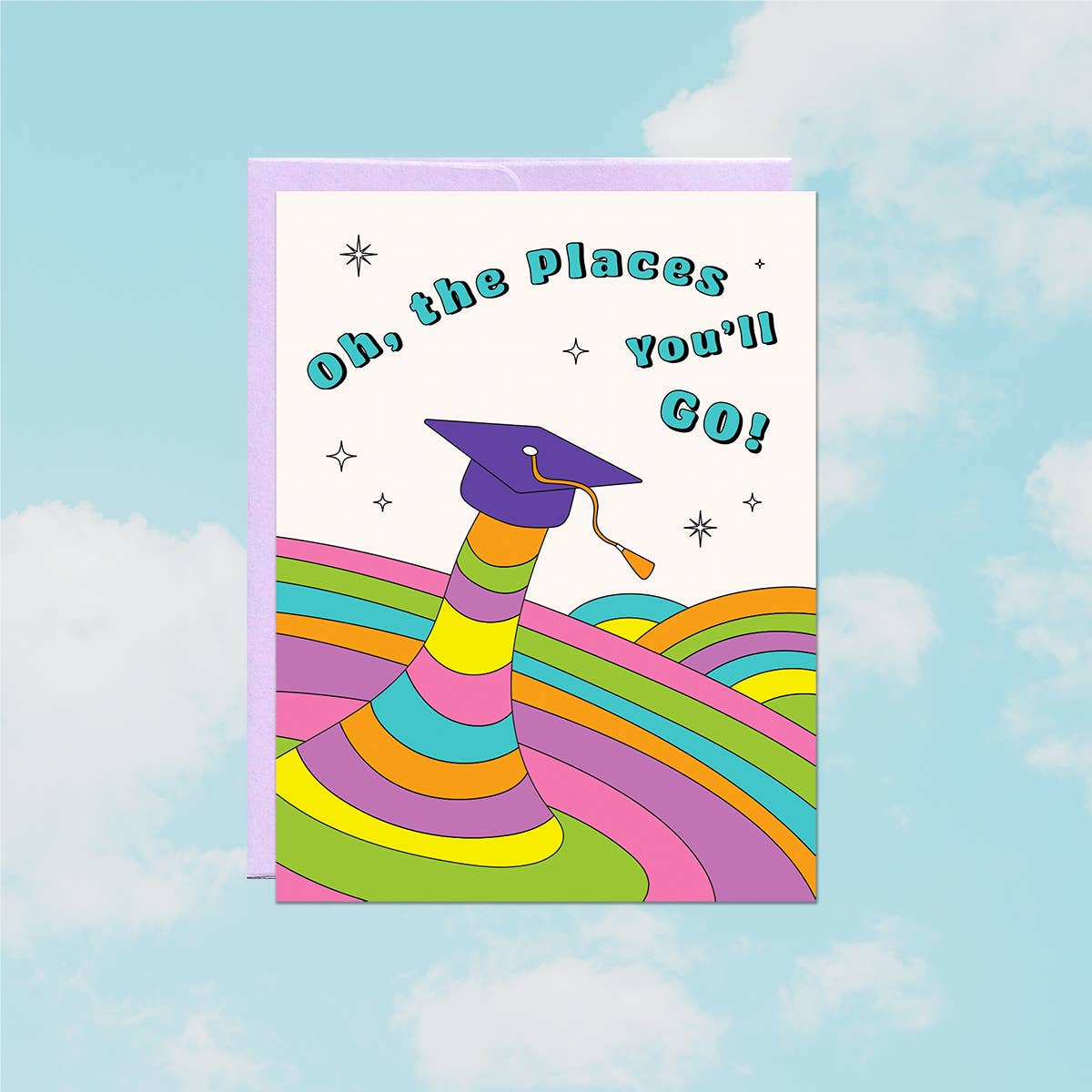 Party Mountain Paper co. - Wholesale Graduation Card - Places You'll Go Grad | Graduation Card1
