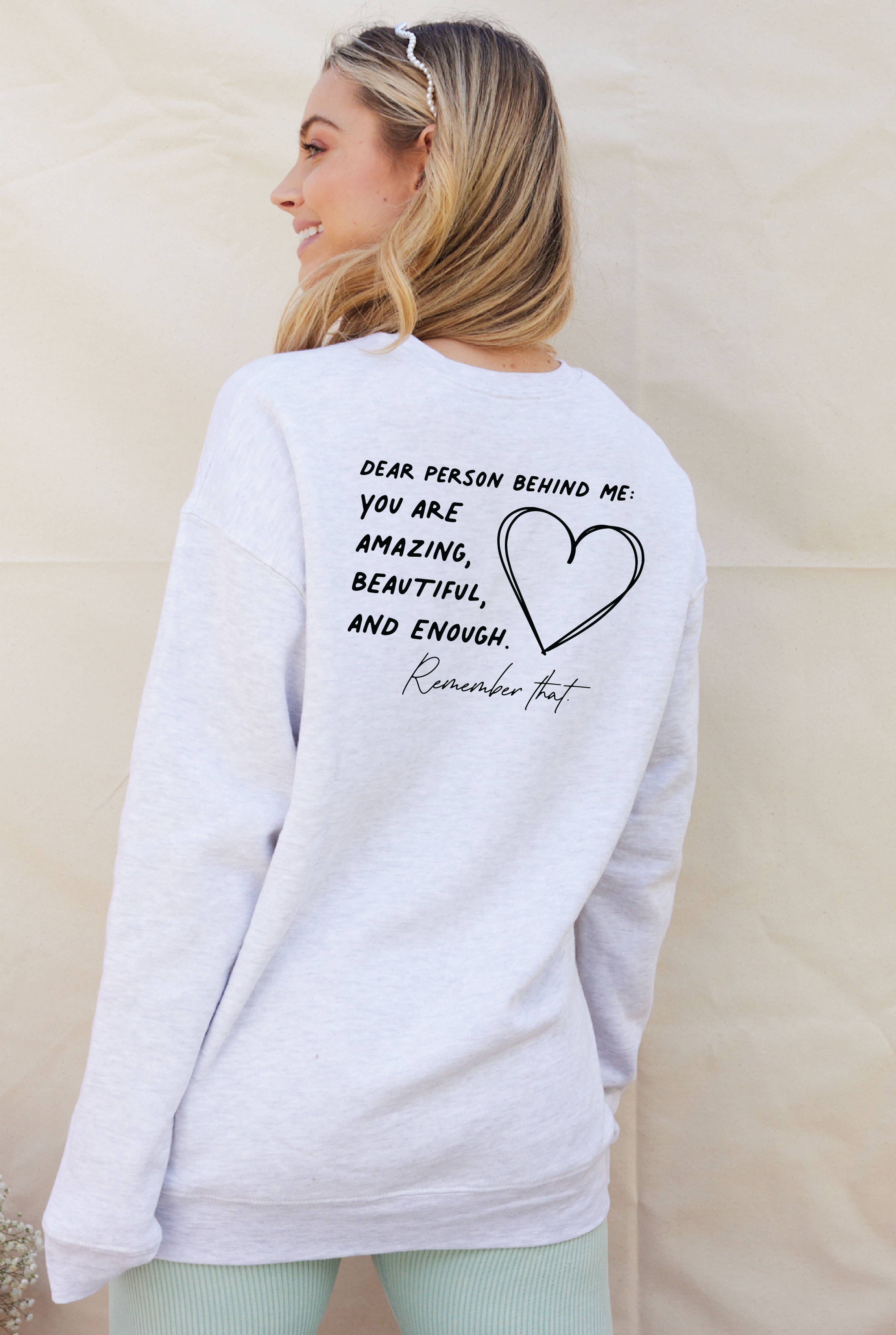 OAT COLLECTIVE - Wholesale Graphic Sweatshirt - Women's - YOU MATTER Graphic Sweatshirt21