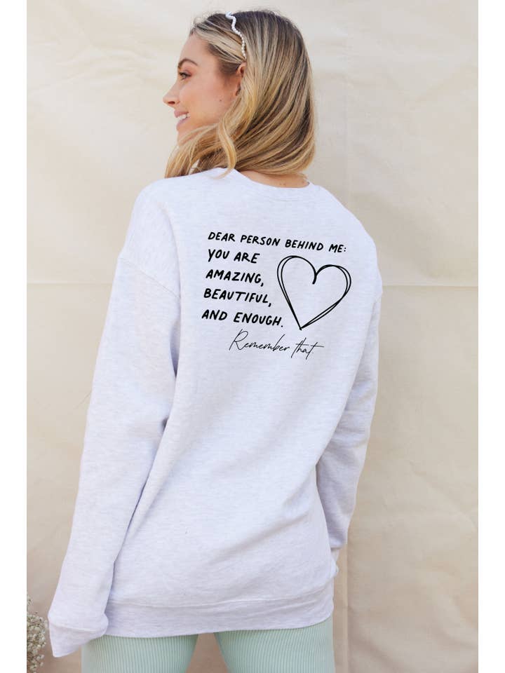 OAT COLLECTIVE - Wholesale Graphic Sweatshirt - Women's - YOU MATTER Graphic Sweatshirt21