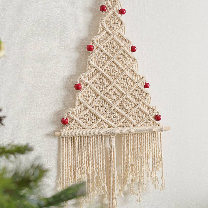 BeanDaikon - Wholesale Christmas Decoration - Macrame Christmas Tree X13
