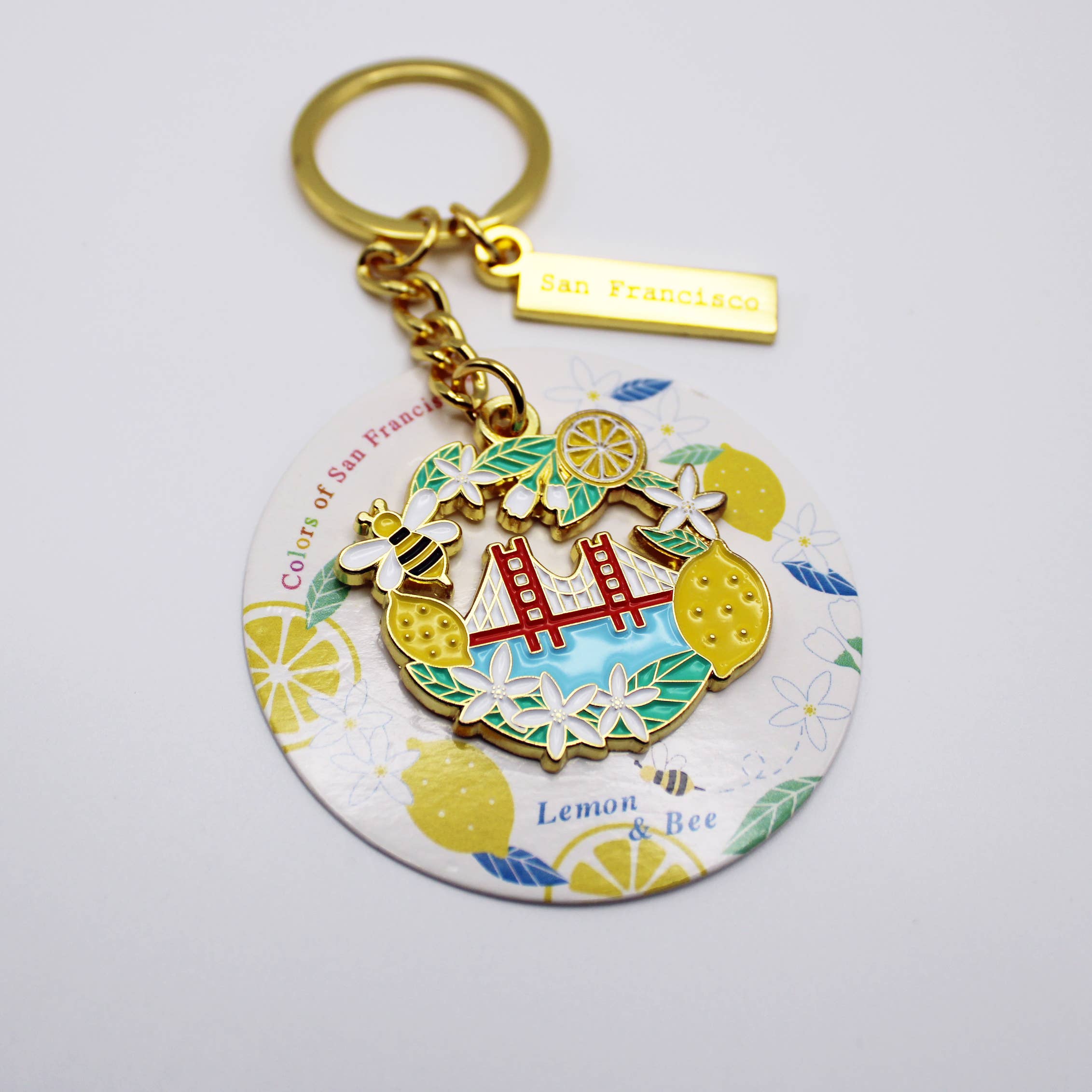 Tomoko Maruyama - Wholesale Keychain - Unisex - San Francisco Golden Keychains6
