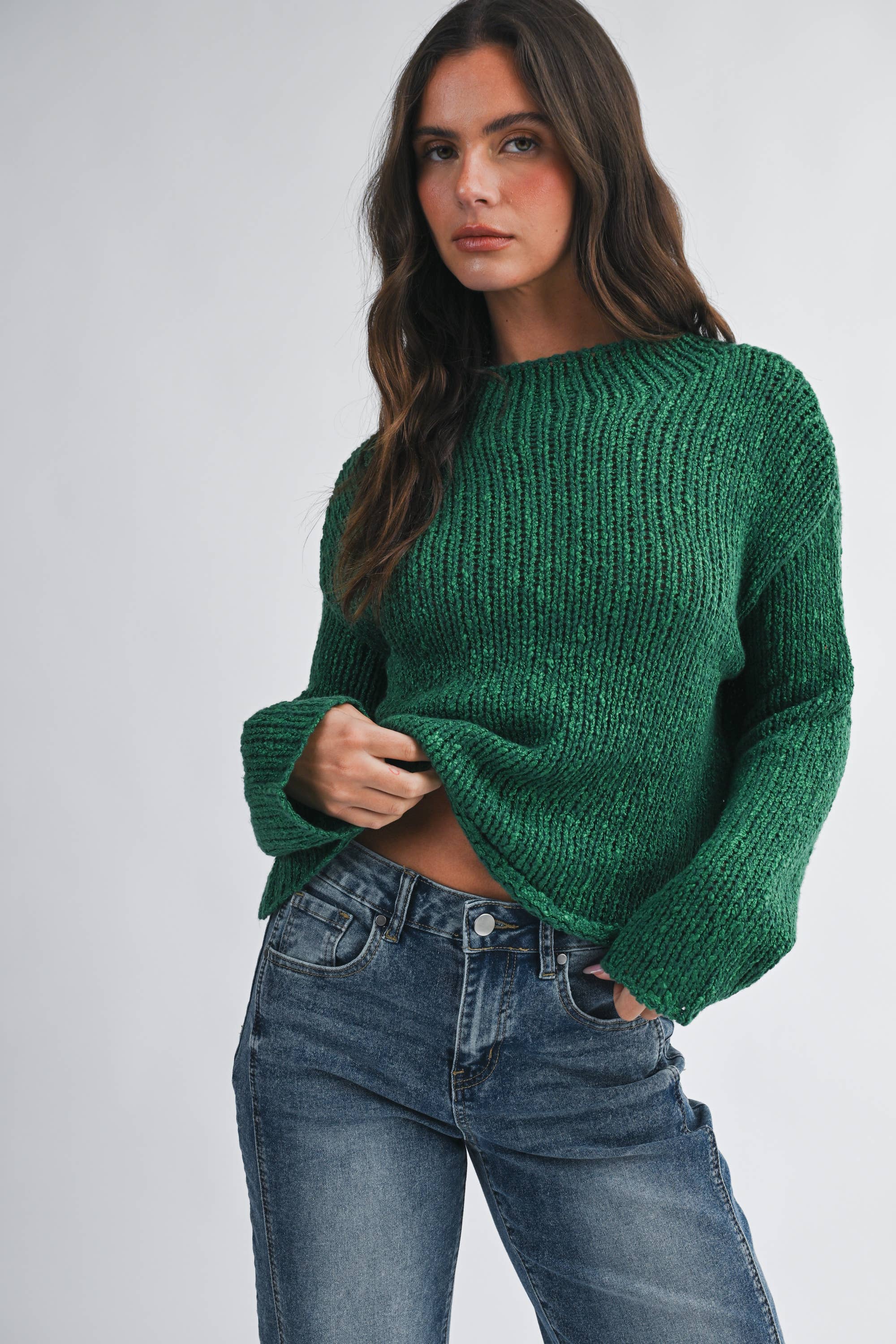 AEMI + CO - Wholesale Knit Sweater - Women's - 3108CK Irma Sweater 619