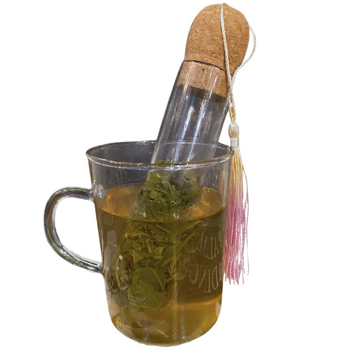Teamancy - Vendita all'ingrosso Colini/infusori da tè - Palla da tè Glass Steeper - Riutilizzabile