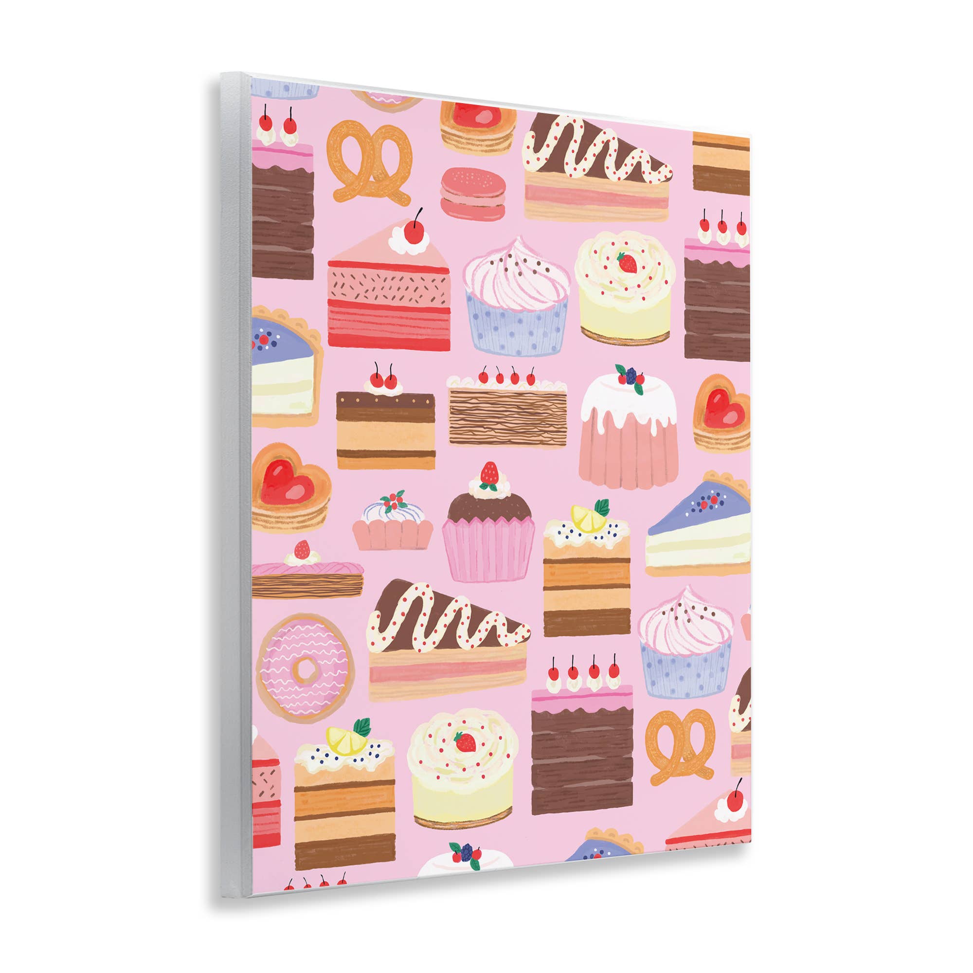 Stupell Industries - Vente Enseigne murale - Collection de Desserts Sweet Tooth - Art Mural Non Encadré3