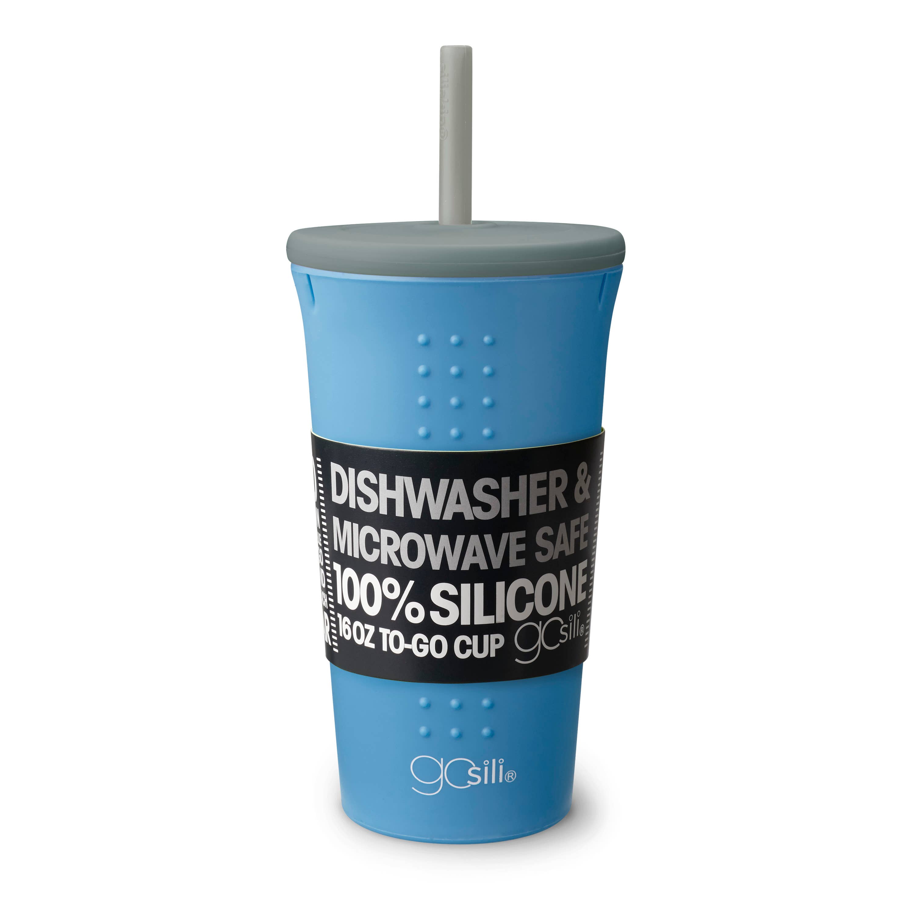 GoSili - Venta al por mayor Vaso/copa - Vaso con pajita de silicona de 16 oz22