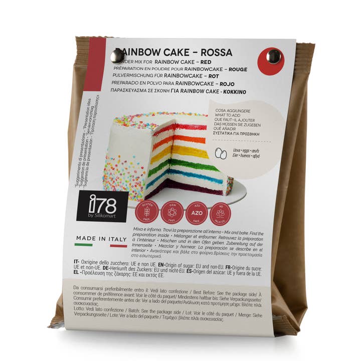 Silikomart - Wholesale Cake Mix - Gluten Free - Rainbow Cake Powder - 100 g0