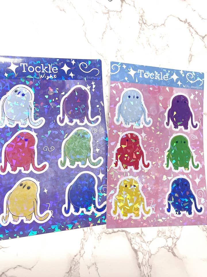 Tockle Cuties - Sticker Sheets for wholesale by Dream World