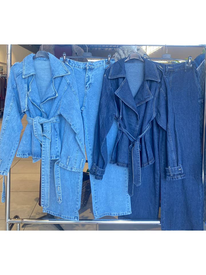 Cielo fashion - Wholesale Top & Pant Set (NOT Loungewear) - Women's - JEANS SET