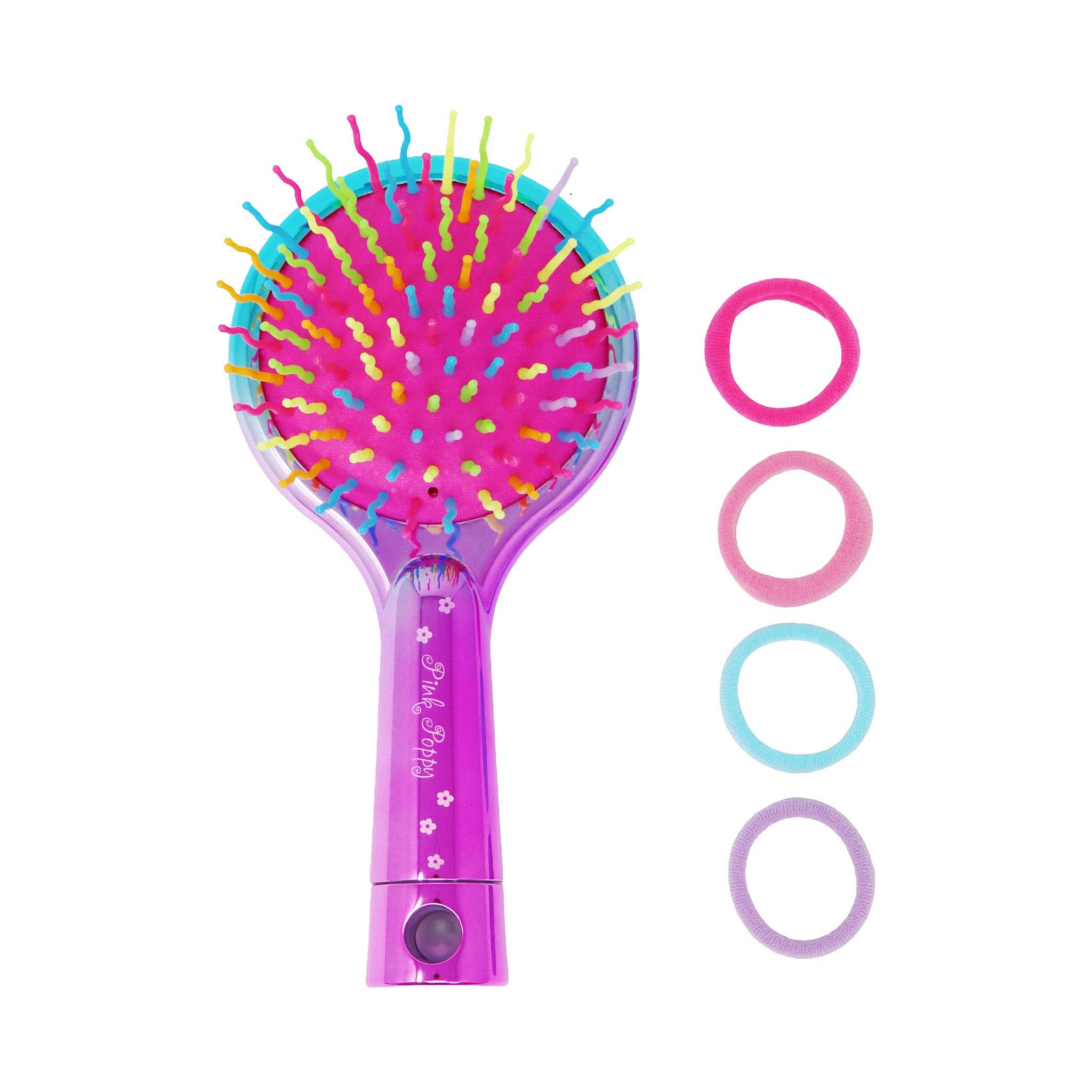 Pink Poppy USA - Wholesale Hair Brush/Comb - Kids & Baby - Mermazing Mermaid Hairbrush and Mirror | Pack of 123