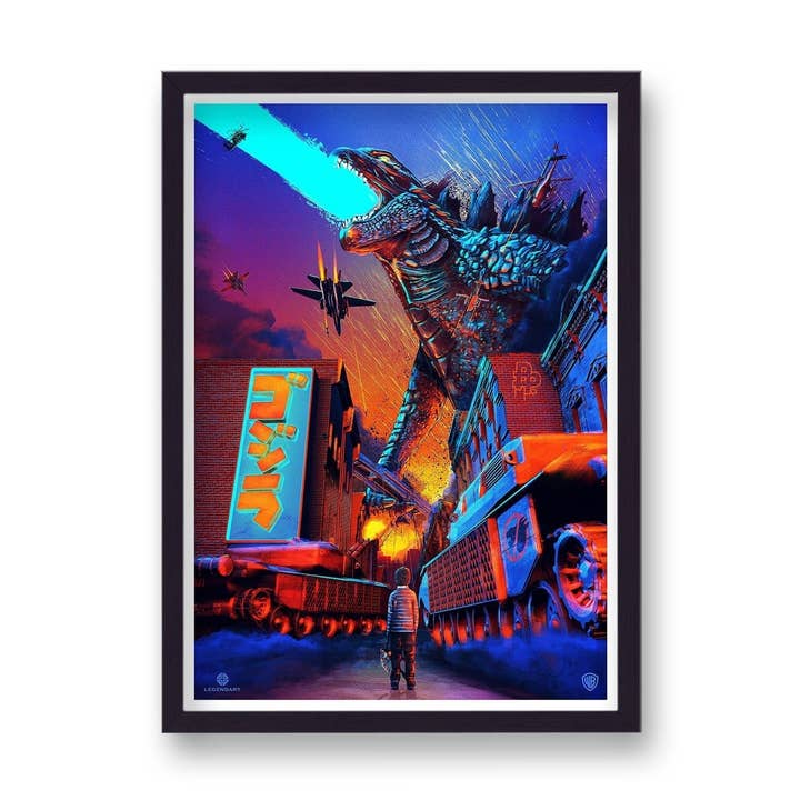 Shin Godzilla V3 Reworked Movie Poster for wholesale by Gallery Print and Art