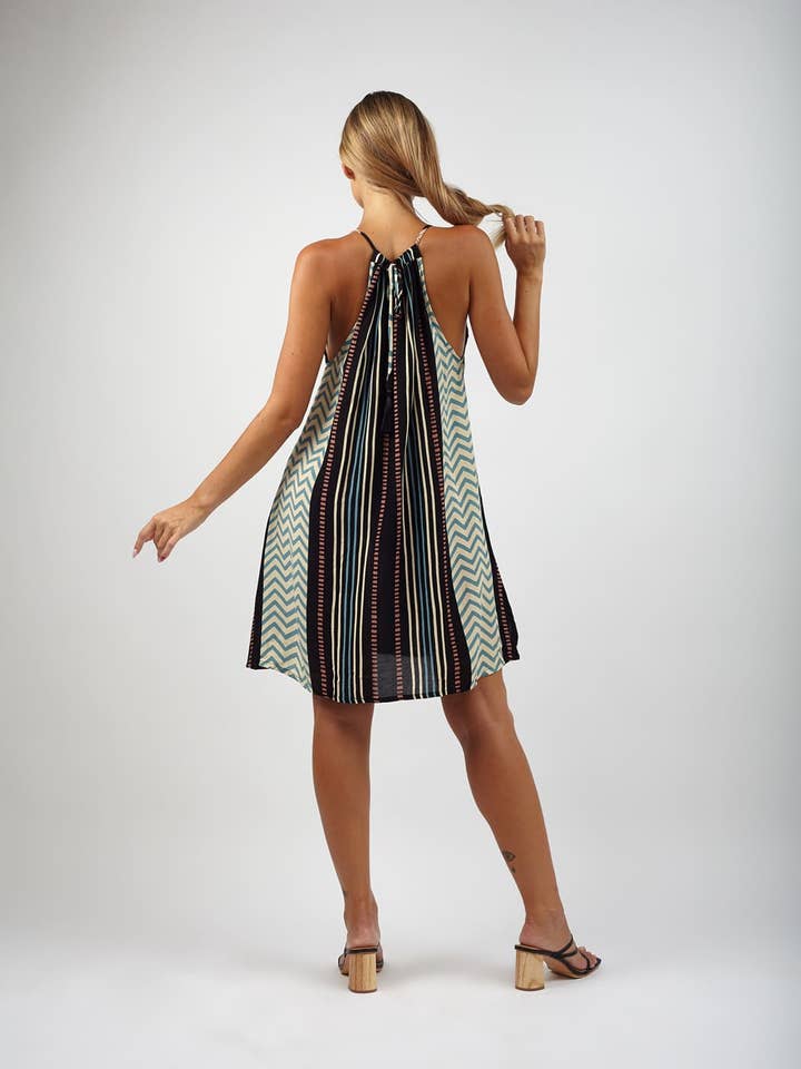 Bijondo - Venta al por mayor Vestido - Mujer - Vestido corto de rayón Mariana2