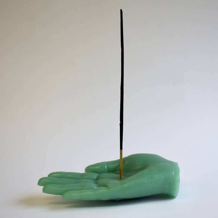 Casted Hand Incense Holder for wholesale by StephanieVCreations