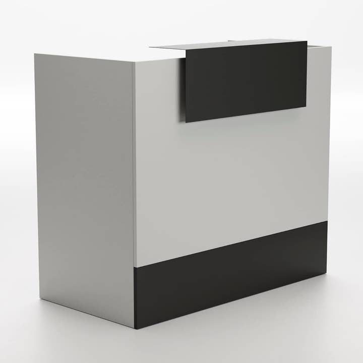 Reception Desk Table Design Grey+Graphite Multipurpose for wholesale by MEDEL OFFICE