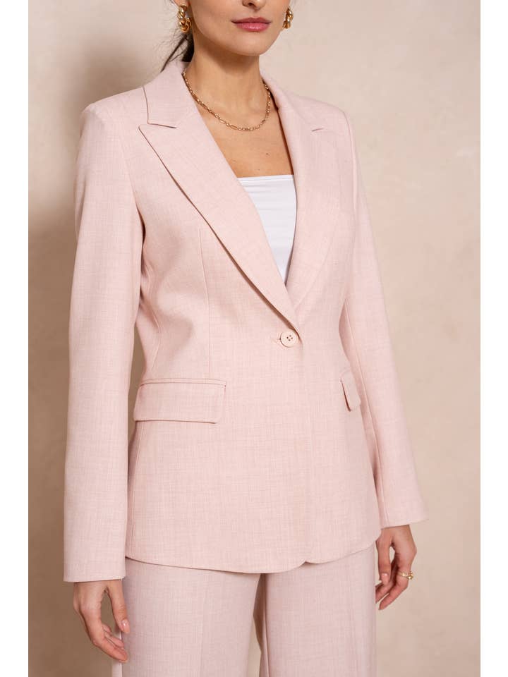 Attentif Paris – wholesale Kostymjacka – Dam – Heather figursydd kavaj för dam4