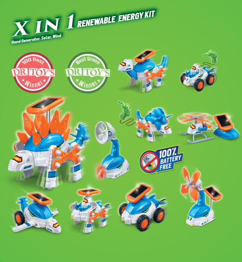OWI Inc. – Engroshandel Legetøjssæt - Børn – X i 1 sæt til vedvarende energi11