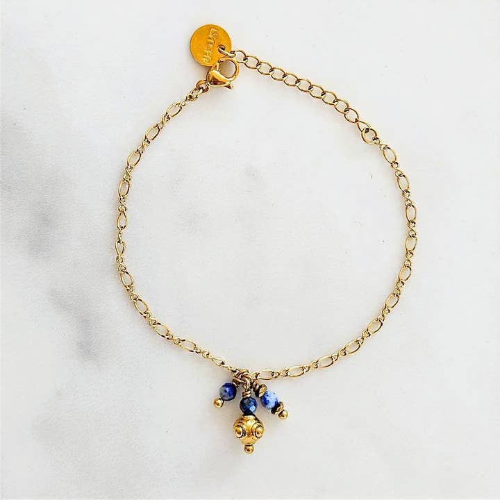 Blå druearmbånd for engroshandel hos LITCHI