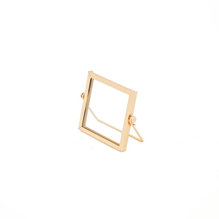 Housevitamin bv – wholesale Bildram – Fotoram - Metall/Glas - Guld - 12x1,5x10,5cm