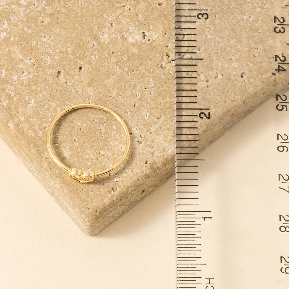 Anarchy Street – wholesale Band/Stackad Ring – Delikat mode ring med öppet hjärta3