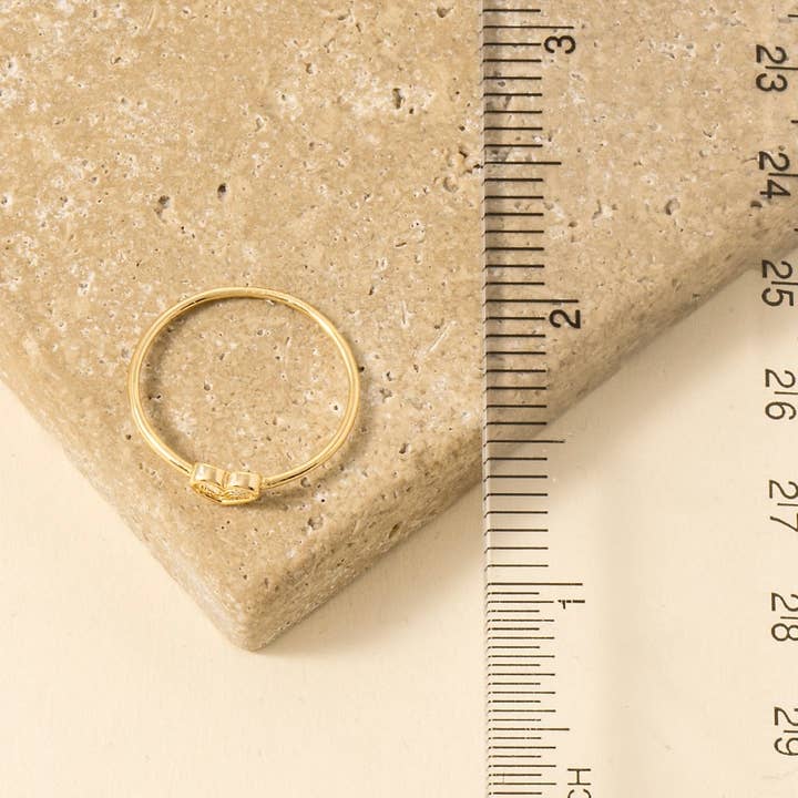 Anarchy Street – wholesale Band/Stackad Ring – Delikat mode ring med öppet hjärta3