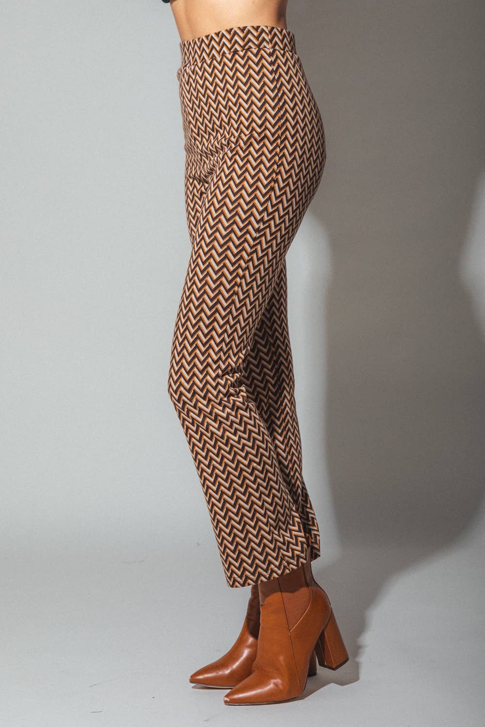 VERY J – Calças - Mulher por atacado – Calça fit de leggings estampada NP700958