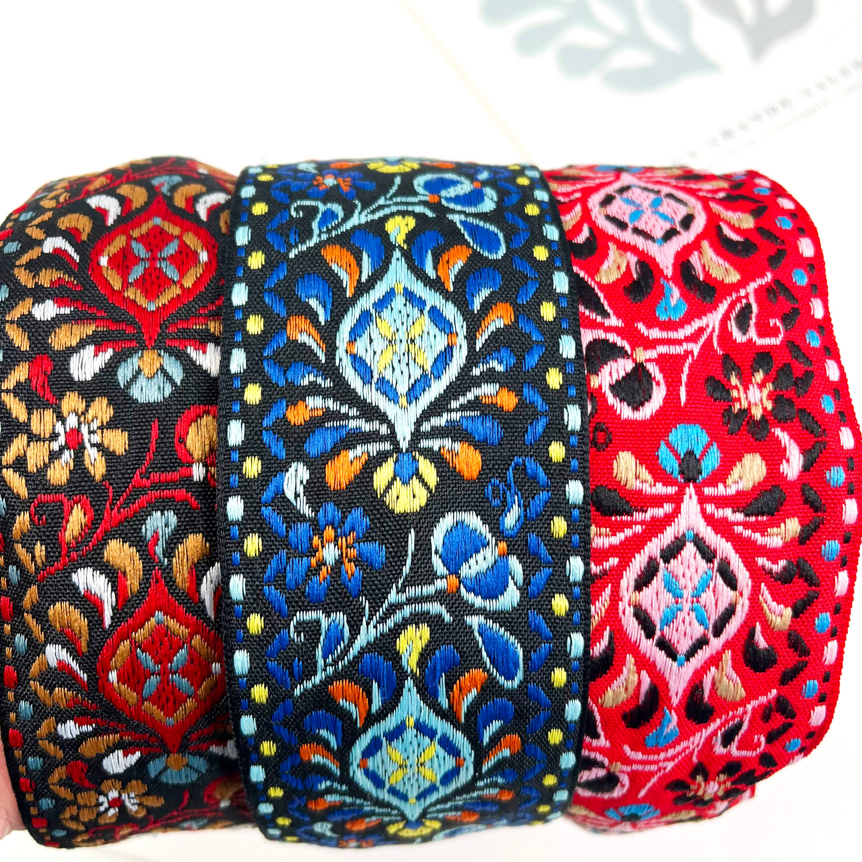 TheDivaSoap - Wholesale Fashion Headband - Women's - Boho ethnic style embroidered headband3