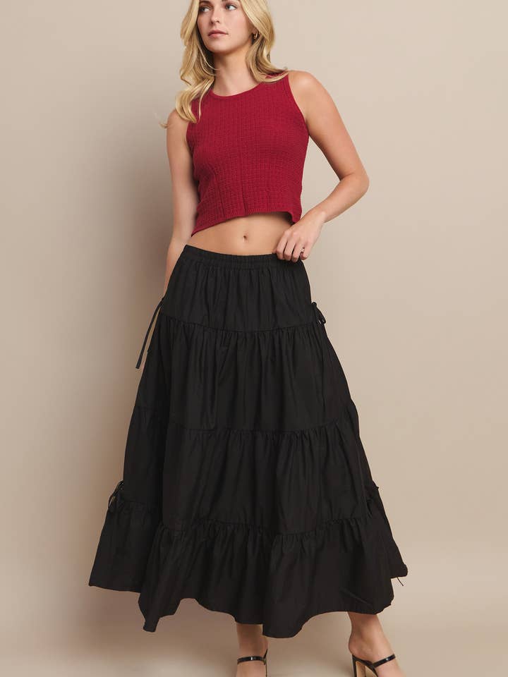 JUPE LONGUE SUZY pour la vente par Love + Harmony