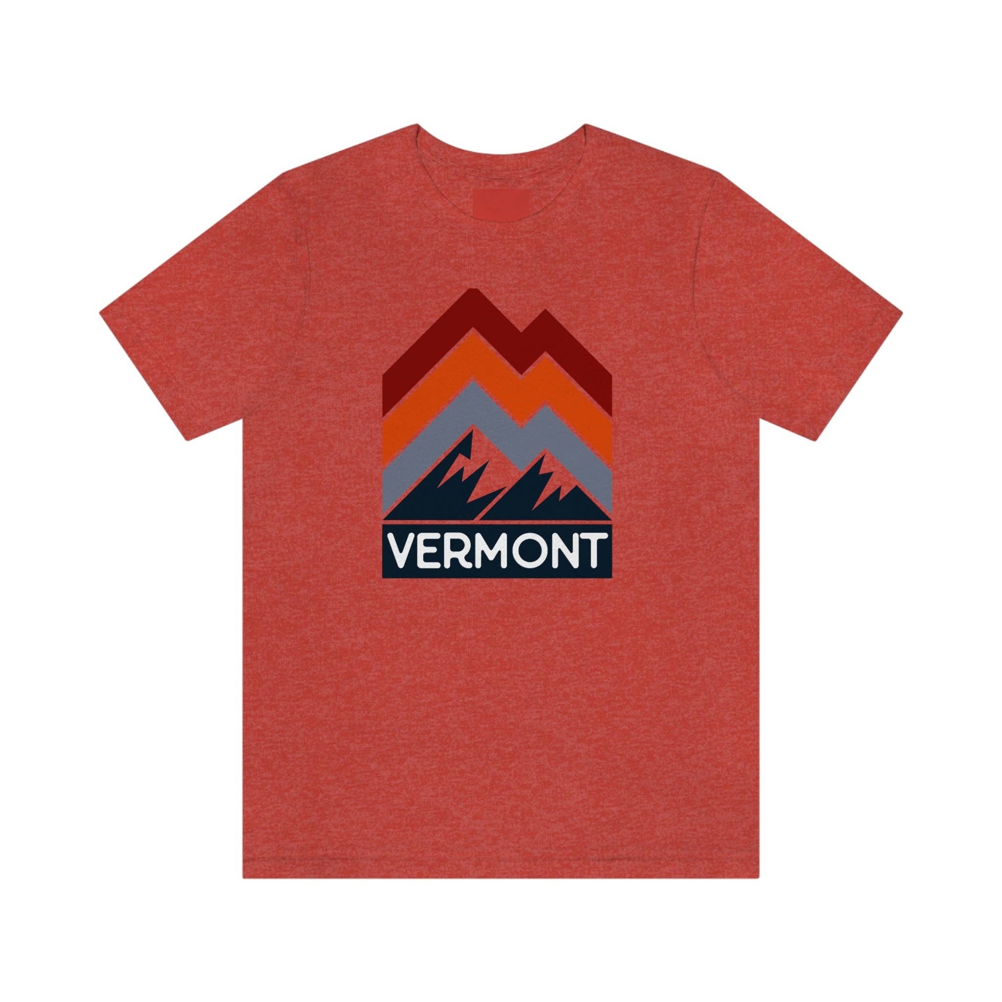 Hey Mountains - Wholesale Screen Printed T-Shirt - Unisex - Vermont T-Shirt - Retro Mountain Unisex Vermont Shirt5