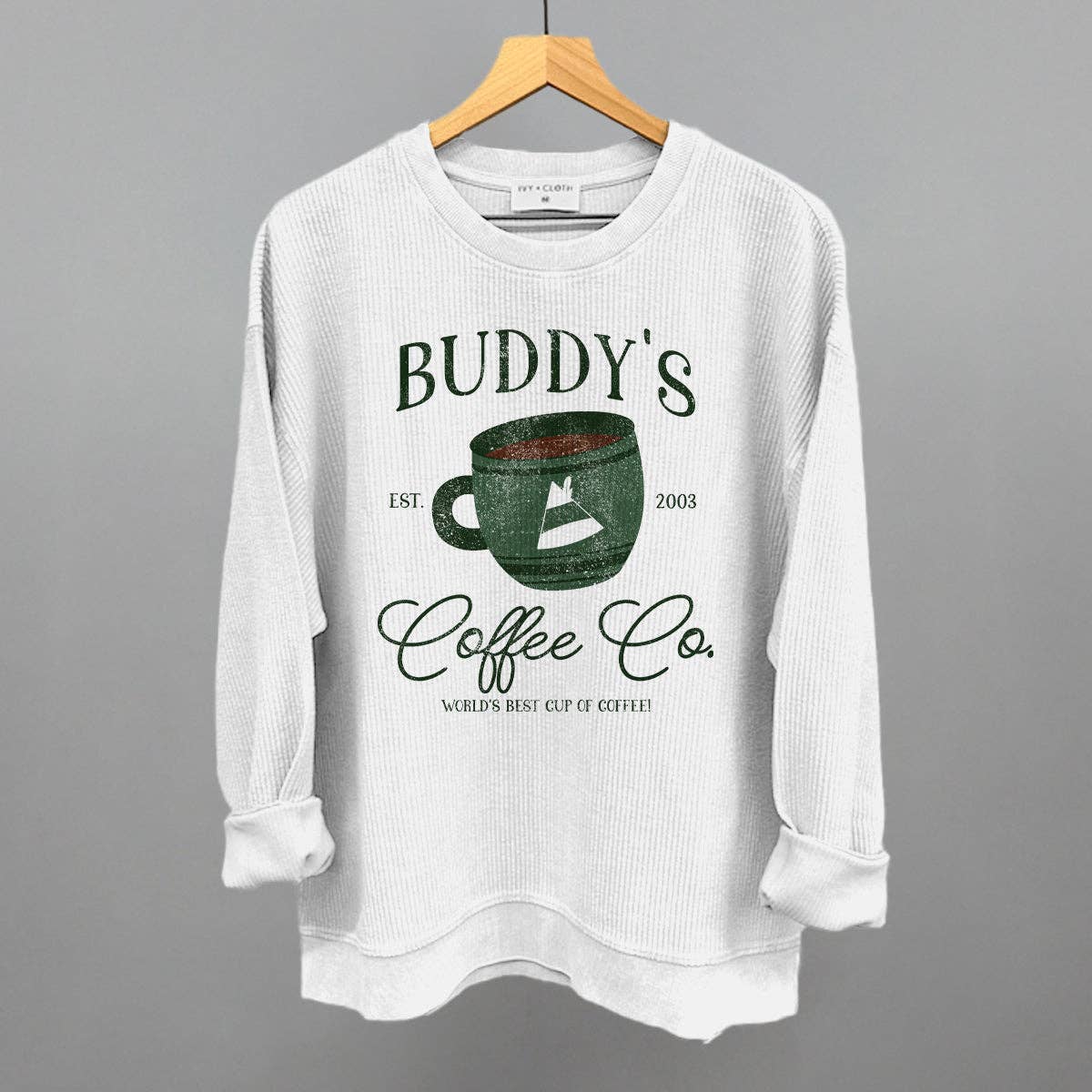 Ivy + Cloth - Wholesale Screen Printed T-Shirt - Women's - Buddy's Coffee Co0